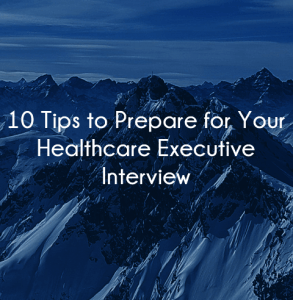 executive interview preparation